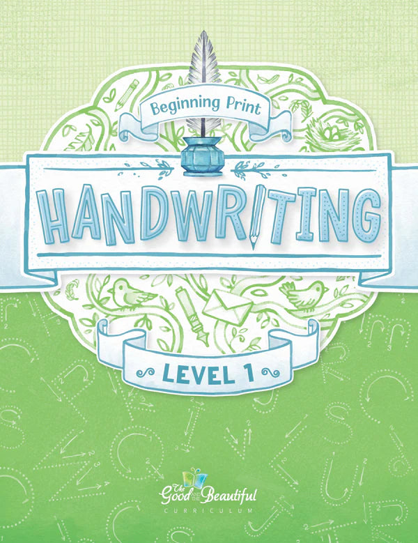The Good and the Beautiful - Handwriting L1 - PDF MUST BE PURCHASED FROM TGATB