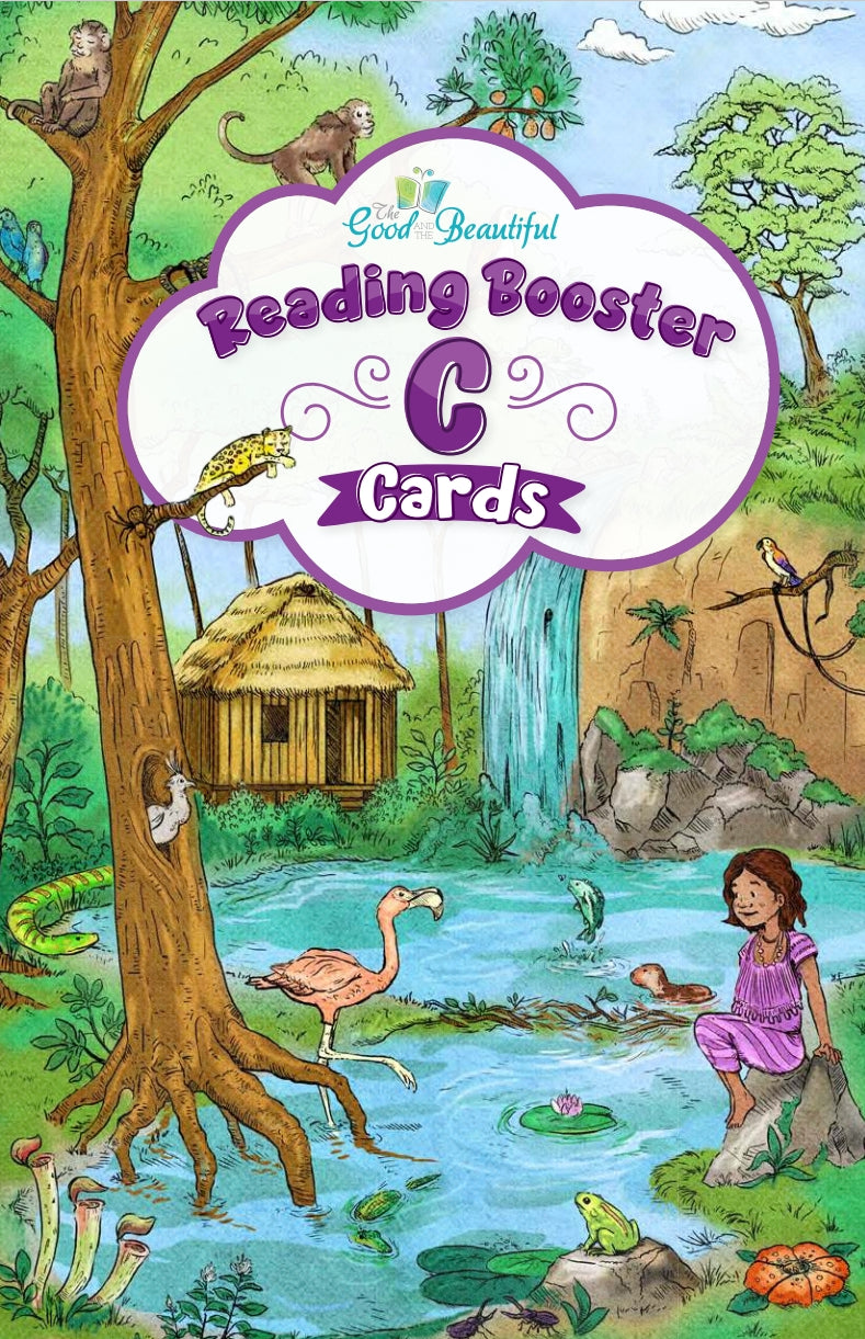 The Good and the Beautiful - Language, Art & Literature L2 Booster Cards C - spiraled