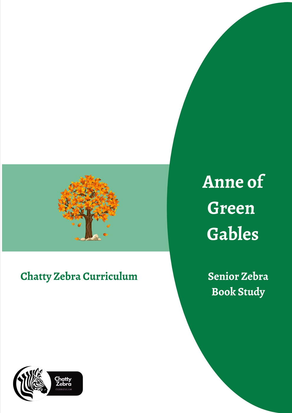 Chatty Zebra - Anne of Green Gables Book Study - PDF MUST BE PURCHASED PRIOR TO ORDERING HARD COPY