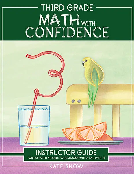 Kate Snow - Maths with Confidence - Level 3 Instructor Guide (2bks) - PDF MUST BE PURCHASED PRIOR TO ORDERING HARD COPY