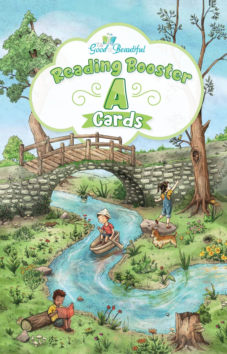 The Good and the Beautiful - Language, Art & Literature L0 (K) Booster Cards A - spiralled