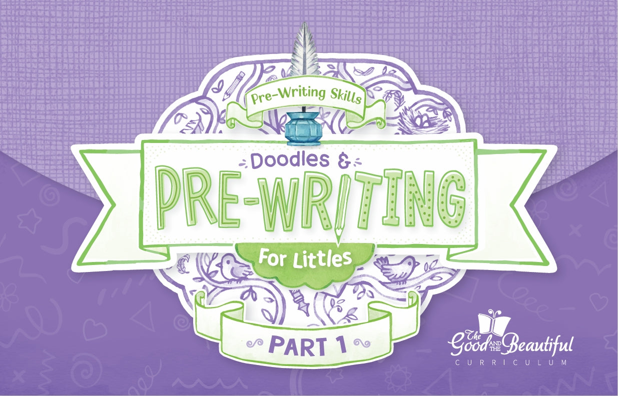 The Good and the Beautiful - Handwriting Doodles Part 1 A5  -  PDF MUST BE PURCHASED FROM TGATB