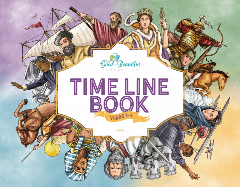 The Good and the Beautiful - History - Years 1-4  Time Line Book  -  PDF MUST BE PURCHASED FROM TGATB