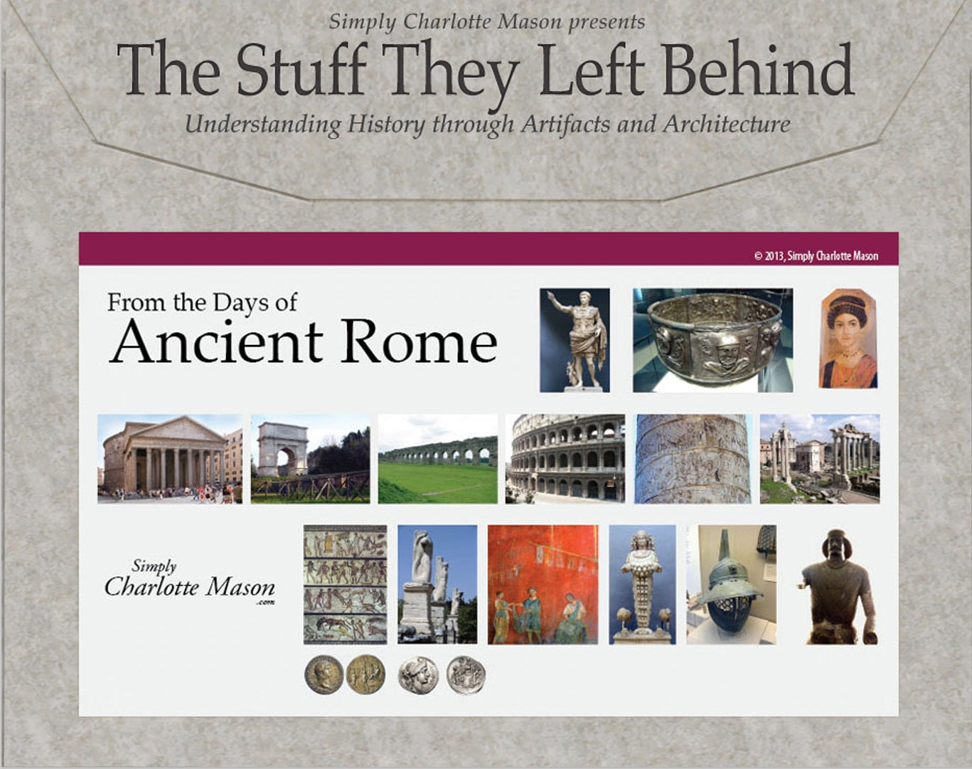 Stuff They Left Behind: Ancient Rome  -  PDF MUST BE PURCHASED PRIOR TO ORDERING HARD COPY